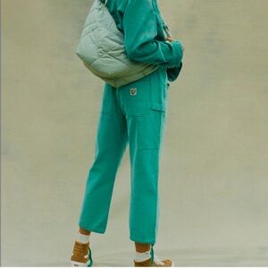 Urban Outfitters BDG Green Carpenter Utility Pants